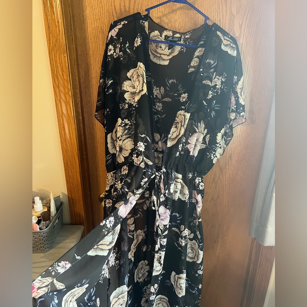 3X Floor length duster